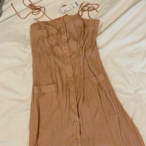 Urban outfitters peach dress